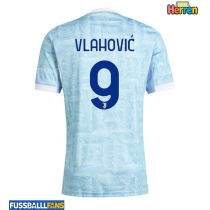 Juventus Dusan Vlahovic #9 Auswärtstrikot 2025-26 Kurzarm